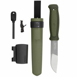 Morakniv Kansbol inkl. Survival-Kit grün