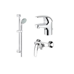 SET BATERII GROHE EUROECO (LAVOAR DUS) + SET DUS TEMPESTA NEW 100 (1F)