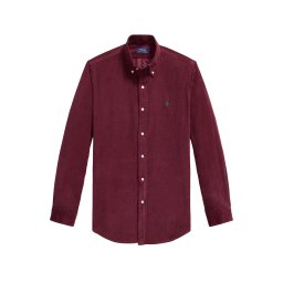 POLO RALPH LAUREN Cămaşă 80/2 21W Corduroy-Lsl-Sps 710853123505 601 dark red