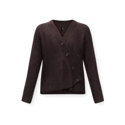 ONLY Jachetă Onlkatia Rib Button 15374822 19-1109 TCX chocolate torte
