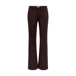 ONLY Pantaloni Onlabena Mw Faux Suede Flar 15381458 19-1109 TCX chocolate torte
