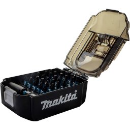 Trusa de Biti Makita Impact Black E-03084 31 Piese 25MM in Cutie Plastic Negru