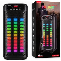 Boxa Portabila KTS 2269 Bluetooth LED RGB TWS FM Radio Microfon