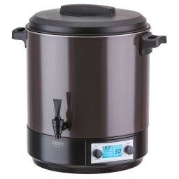 Vas electric pentru sterilizare borcane Camry CR 4537, 2600 W, 28 l, Ecran LCD, 30-100°C, Mentinere a temperaturii, Timer, Otel inoxidabil, Antracit/Negru