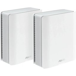 Router ASUS ZenWiFi BT8, 3 x LAN, 2 bucati, Bulk, White