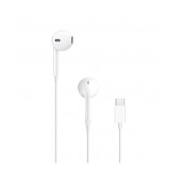 Casti APPLE EarPods MTJY3ZM/A, USB-C, White