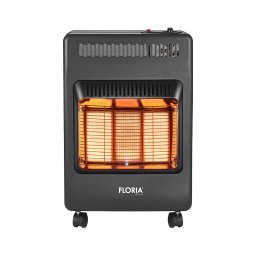 Sobă pe gaz, putere 4200 W, 3 plăci ceramice, aprindere piezoelectrică, demontată, FLORIA / ZLN8455