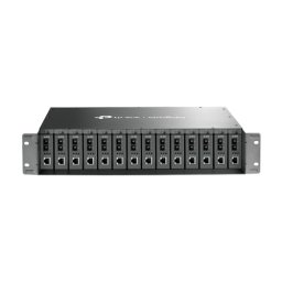 Șasiu rackabil 19" pentru 14 media convertoare, 2U, TP-Link Omada MC1400