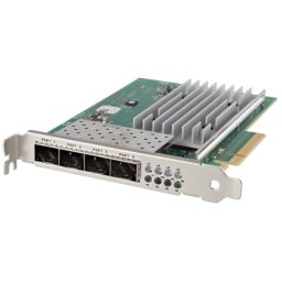 Placa de retea server DELL Qlogic QL41164, 4 x 10Gb SFP+, Standard Profile