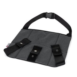 Deviator centura siguranta, petite&mars, beltley, pentru gravide, grey