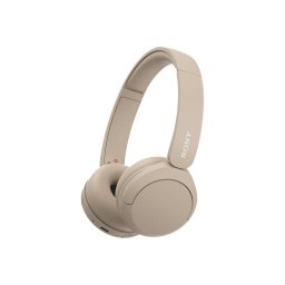 Căști Bluetooth Sony WH-CH520 | Over-Ear, Bej, Microfon, Autonomie Mare