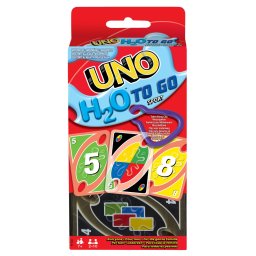 Joc de carti UNO H2O To Go Sport impermeabil pentru plaja si piscina