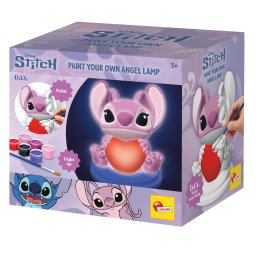 Set creativ copii Picteaza lampa Angel Disney Stitch cu lumina