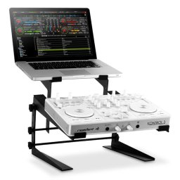Resident DJ DJX-250 suport pentru Notebook și mixer / controler, negru (LTS-DJX-250)