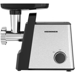 Masina de tocat HEINNER MeatMaster HMG-2100SS3, 2100W, 1.8kg/min, Silver