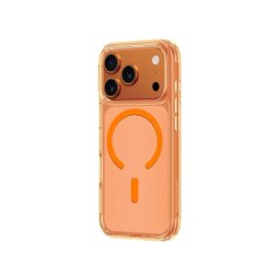 Husa AmazingThing Minimal case for iPhone 17 Pro, compatible with MagSafe - orange