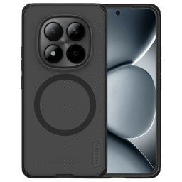 Husa Husa pentru Xiaomi Redmi Note 15 Pro+ 5G - Nillkin Super Frosted Shield Pro Magnetic - Transparent Black