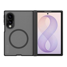 Husa Husa pentru Samsung Galaxy Z Fold8 - Nillkin Super Frosted Shield Fold Magnetic - Transparent Black