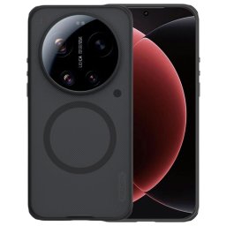 Husa Husa pentru Xiaomi 17 Ultra - Nillkin Super Frosted Shield Pro Magnetic - Transparent Black