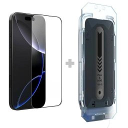 Folie pentru iPhone 16 Pro - Nillkin CP+PRO Anti-Explosion cu Aplicator - Black