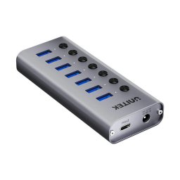 USB-A 3.0 5 Gbps hub with 7-in-1 switch H1314A01-EU