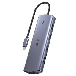 9-in-1 USB-C Hub, HDMI, VGA, SD, RJ45, PD 100W