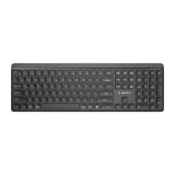 Tastatura KB-WPS-03 Dual-mode pro-business slim wireless keyboard, 2.4G+BT, US layout