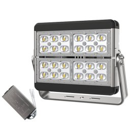 Proiector, LED, EOS, 100W, Negru-Gri, 5700K, + Kit Emergenta, IP67