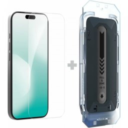 Folie de protectie Ecran Nillkin H+ Pro with Applicator pentru Apple iPhone 17, Sticla Securizata, Full Glue