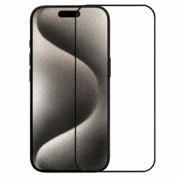 Folie de protectie Ecran Nillkin CP+ Pro pentru Apple iPhone 15 Pro Max, Sticla Securizata, Full Glue, Neagra