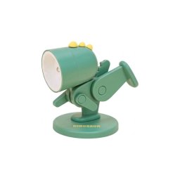 LED lampă de birou LED/0,06W/3xLR41 dinozaur verde