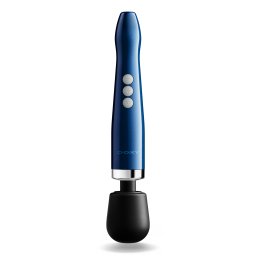 Doxy 2.0 Die Cast Compact Cordless Wand Massager Metal Blue