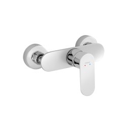 Baterie de duș pentru perete FERRO TALASSA BAL7 fără accesorii, crom, design unic atemporal și rafinat