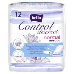 Absorbante pentru Incontinenta Urinara Bella Control Discreet Normal x 12 Bucati