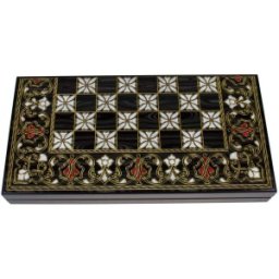 Joc de Table, Model Antep, 50 x 50 cm, Lemn Lacuit