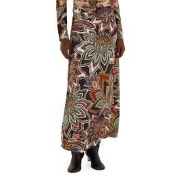 FARM RIO Fusta Maxi 368961-26088 tapestry flowers beige