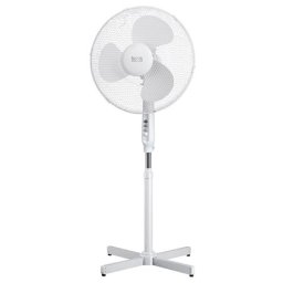 Ventilator cu picior Teesa, 45W, 3 viteze, oscilare 90°, inaltime reglabila