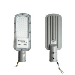 Lampa stradala LED 30W IP66, 6500K, 3300 lm, montaj pe stalp, Breckner
