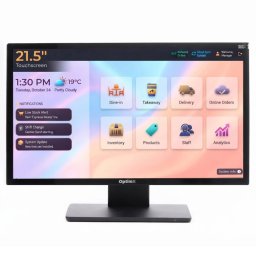 Monitor touchscreen POS OptimX Pro MY21 21.5 inch Full HD, HDMI, USB, VESA