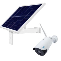 Pachet camera de supraveghere WiFi PNI IP52LR cu panou solar 60W