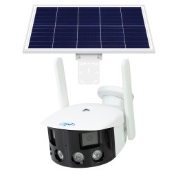 Camera de supraveghere solara PNI IP590 Dual Lens 2x2MP, 180°, WiFi