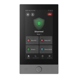 Tastatura touchscreen Hikvision 7 inch cu M1/DESFire, PIN, Wi-Fi si PoE