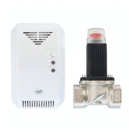 Kit detector gaz PNI Safe House 230 cu electrovalva 3/4 si alarma