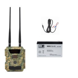 Camera de vanatoare PNI Hunting 400C PRO 24MP 4G cu baterie 7.2Ah