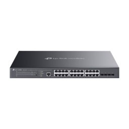 Switch PoE+ managed TP-Link Omada SG3428XMPP, 24 porturi Gigabit si 4 SFP+ 10G