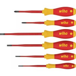 Set surubelnite izolate Wiha 3201 K6, 6 piese pentru electricieni