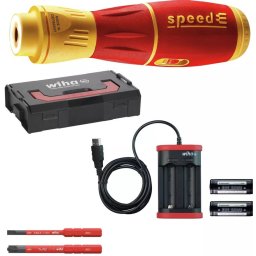 Surubelnita electrica Wiha speedE II, set 7 piese pentru montaj precis