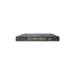 Switch Planet GS-4210-24P4C Gigabit 24x RJ-45 4x RJ-45/SFP 220W PoE+