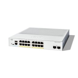 Switch Cisco Catalyst 1300 16-PORT GE FULL/POE 2X1G SFP Alb
