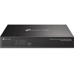 NVR TP-Link VIGI NVR1008H-8MP 8 Canale PoE+ Negru